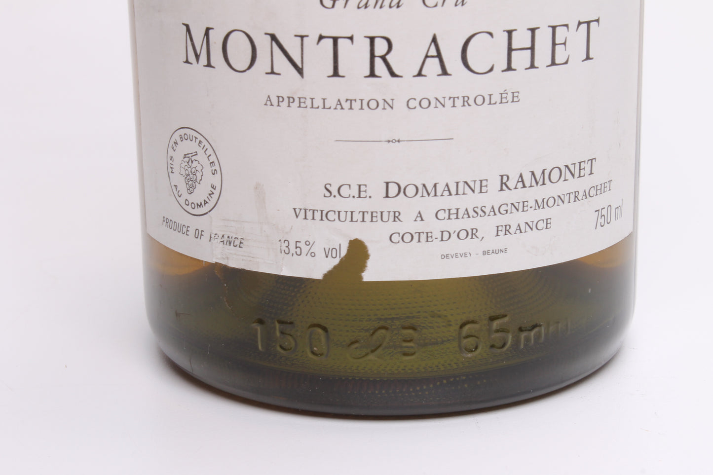 Domaine Ramonet, Montrachet Grand Cru 1987 - 150cl [slightly damaged capsule]