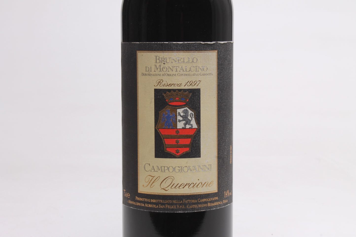 San Felice Campogiovanni, Brunello di Montalcino, Il Quercione Riserva 1997 - 75cl