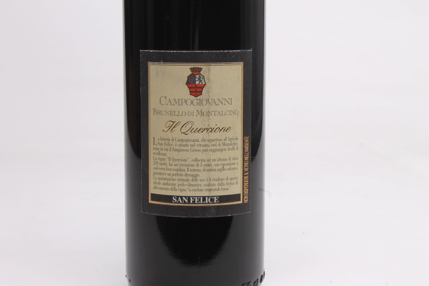 San Felice Campogiovanni, Brunello di Montalcino, Il Quercione Riserva 1997 - 75cl