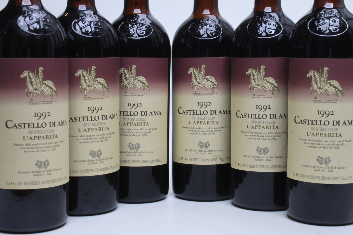 Castello di Ama, Apparita, Toscana 1992 - 6x75cl