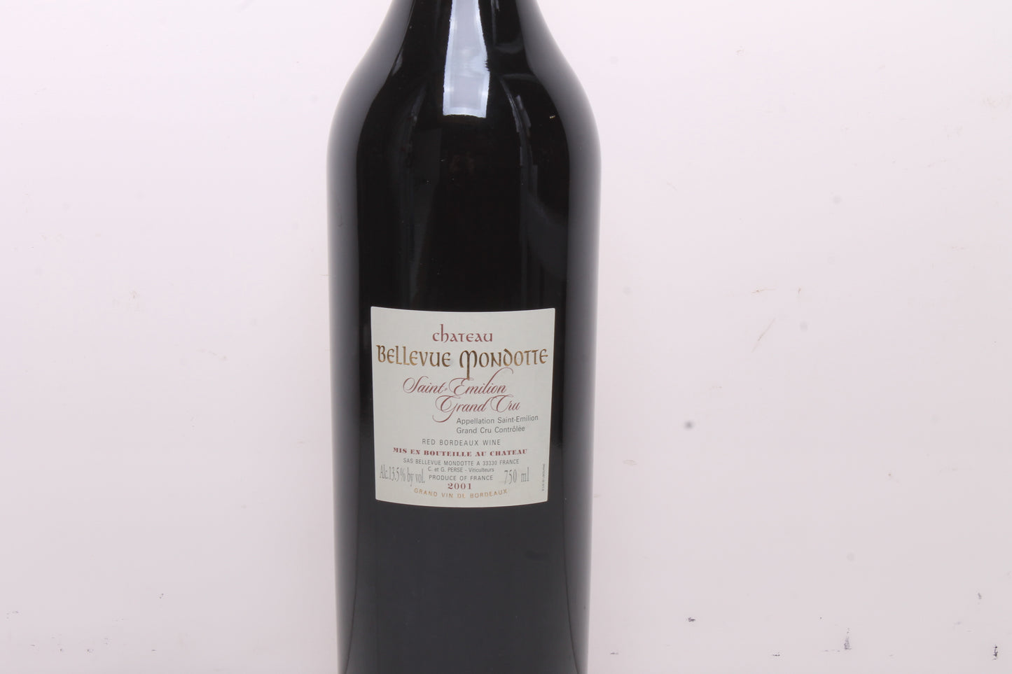 Bellevue Mondotte, Saint-Emilion Grand Cru 2001 - 75cl