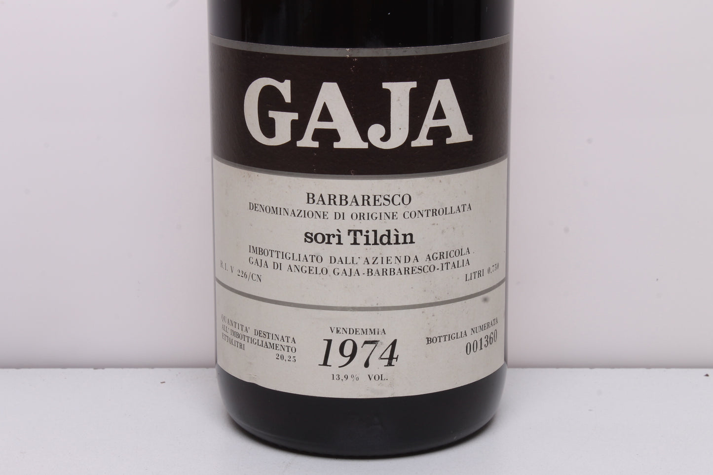 Gaja, Barbaresco, Sori Tildin 1974 - 75cl