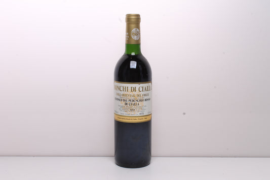 Ronchi di Cialla, Refosco Peduncolo Rosso Cialla, Friuli Colli Orientali 1987 - 75cl