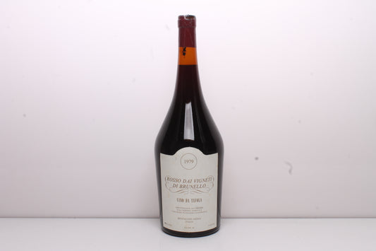 Soldera Case Basse, Rosso Dai Vigneti di Brunello 1979 - 150cl