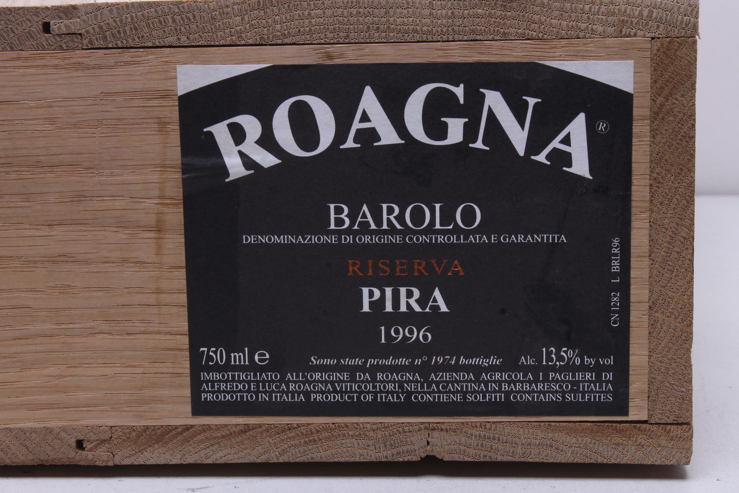 Roagna, Barolo, Pira Riserva 1996 - 3x75cl