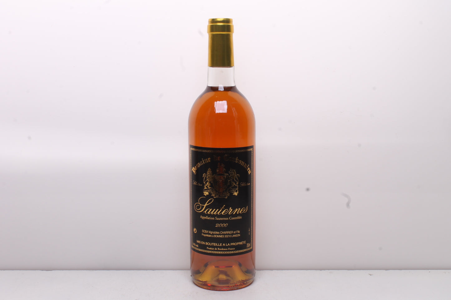 Domaine de Carbonnieu, Sauternes 2000 - 75cl