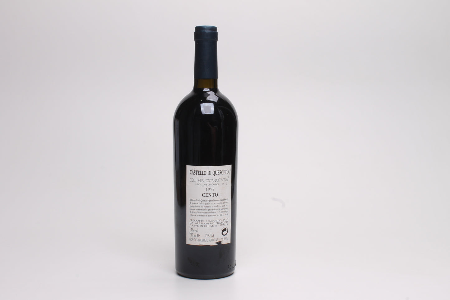 Castello di Querceto, Cento, Colli della Toscana Centrale 1997 - 75cl