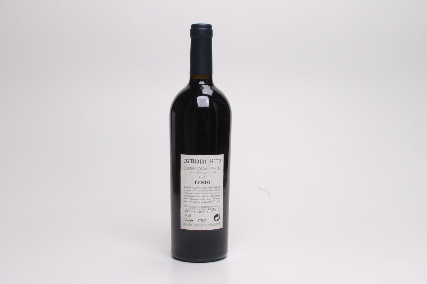 Castello di Querceto, Cento, Colli della Toscana Centrale 1997 - 75cl