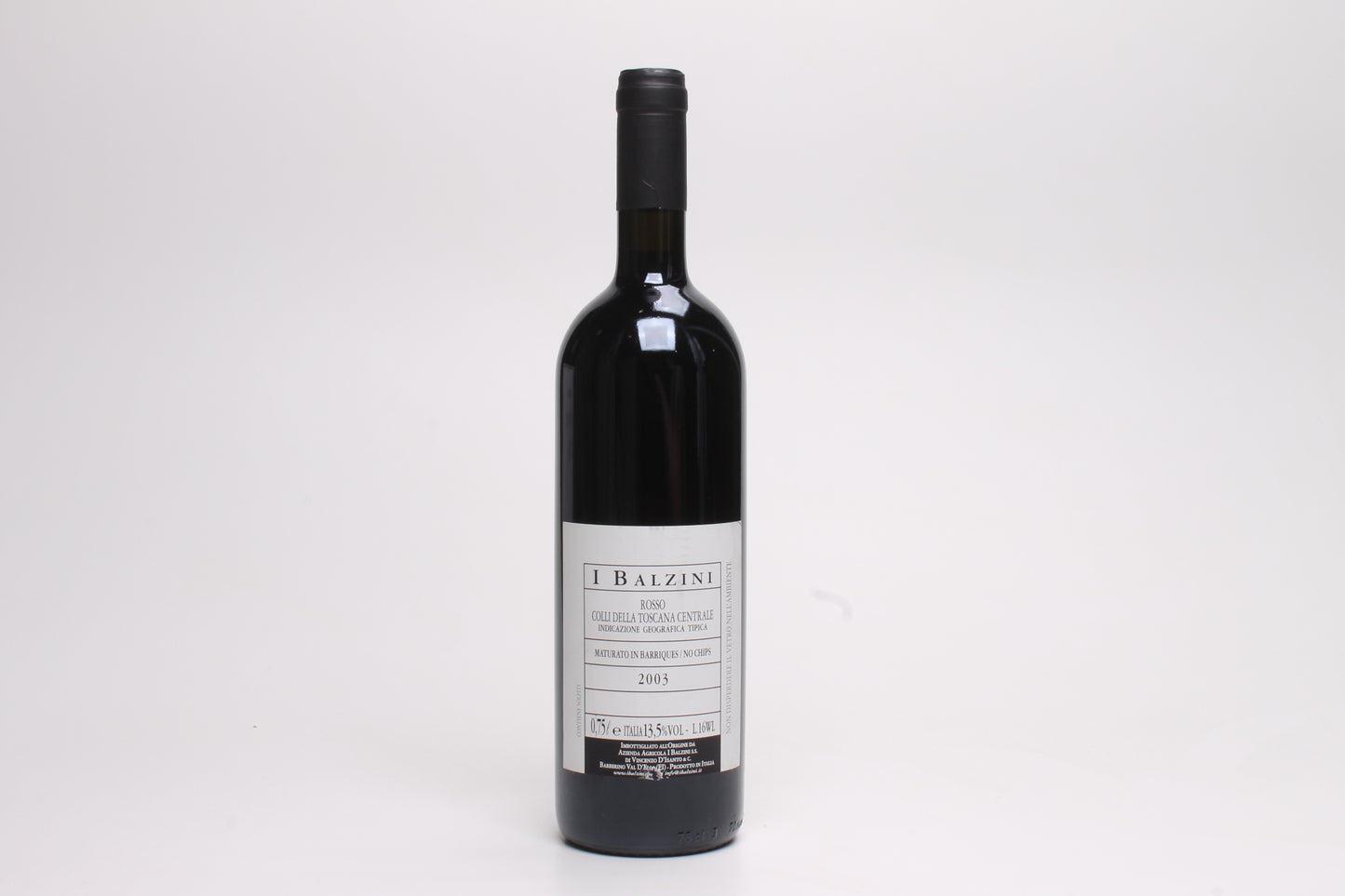 Isanto Isanto, I Balzini White Label, IGT 2003 - 75cl