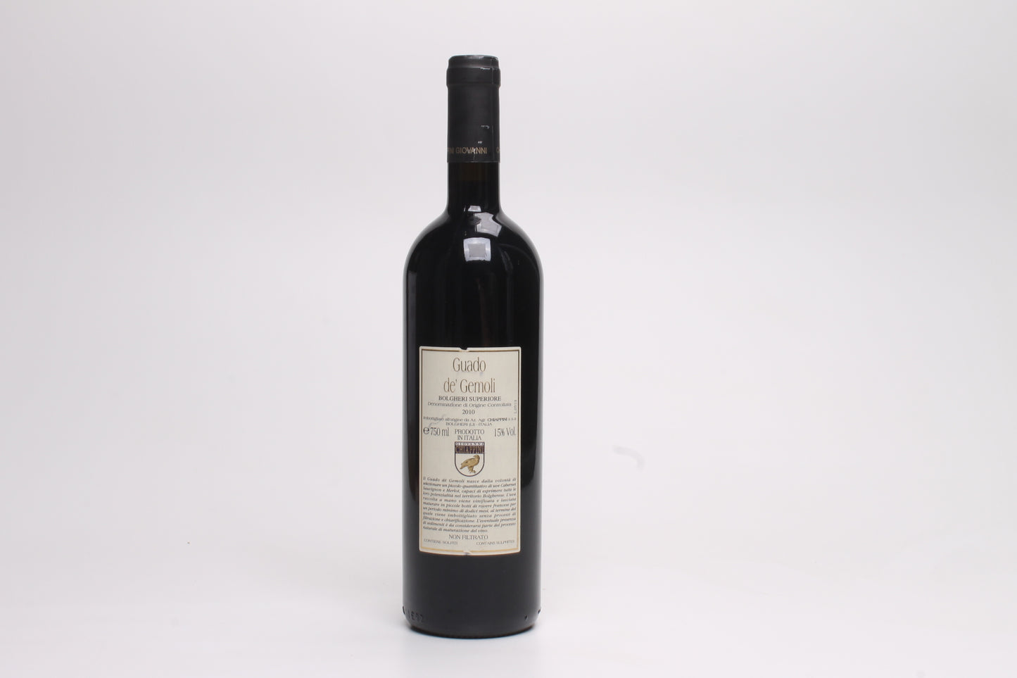 Giovanni Chiappini, Bolgheri, Superior Guado de' Gemoli 2010 - 75cl