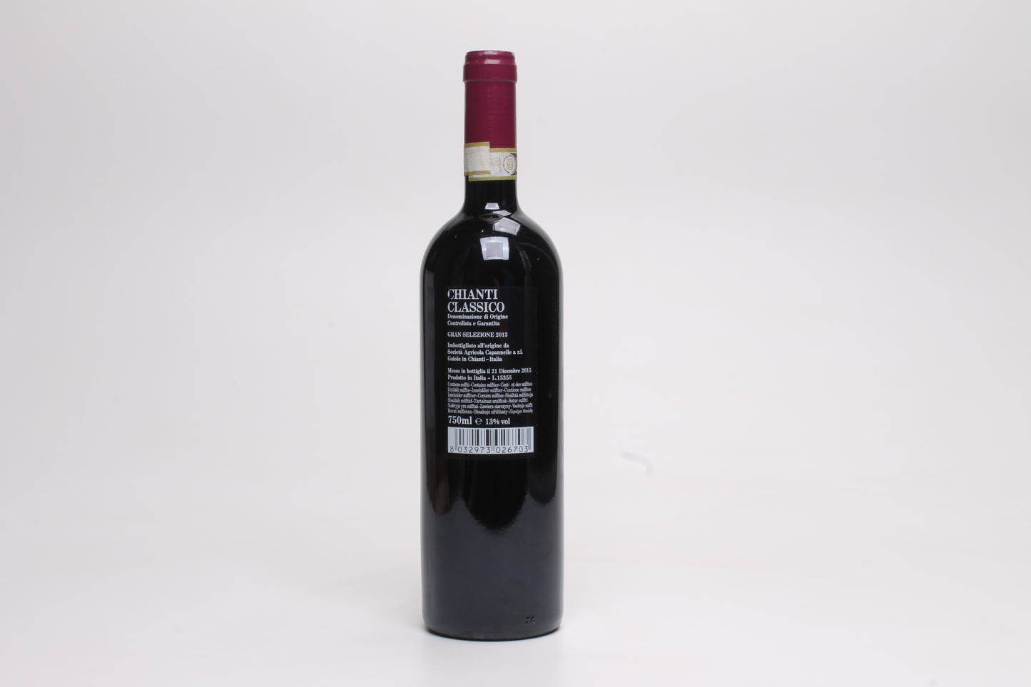 Capannelle, Chianti Classico, Gran Selezione 2013 - 75cl