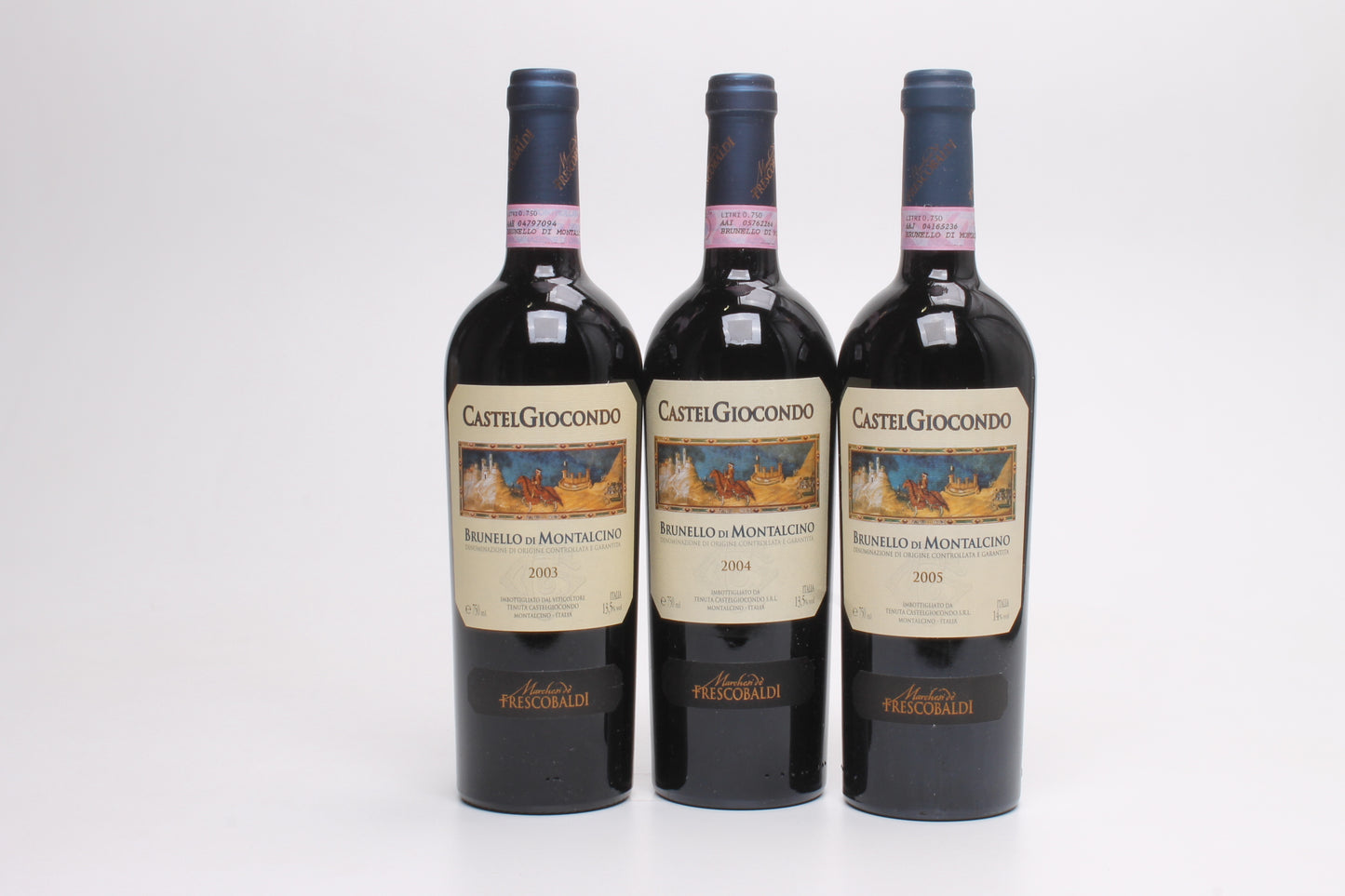 Castelgiocondo (Frescobaldi), Assortment Case, Tuscany NV - 3x75cl [2003, 2004 & 2005]