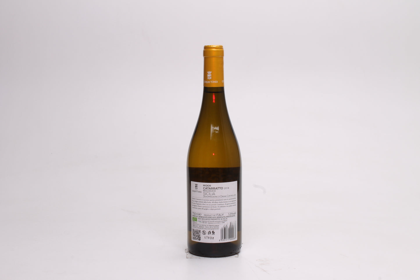 Gorghi Tondi, 'Midor' Catarratto Sicilia Sicily, Italy 2018 - 75cl