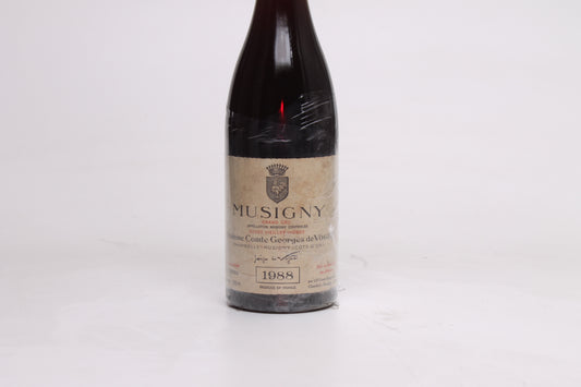 Domaine Comte Georges de Vogue, Musigny Grand Cru, Cuvee Vieilles Vignes 1988 - 75cl