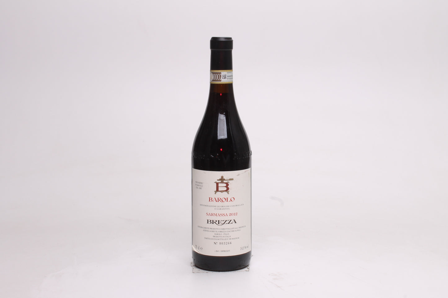 Brezza, Barolo, Sarmassa 2012 - 75cl