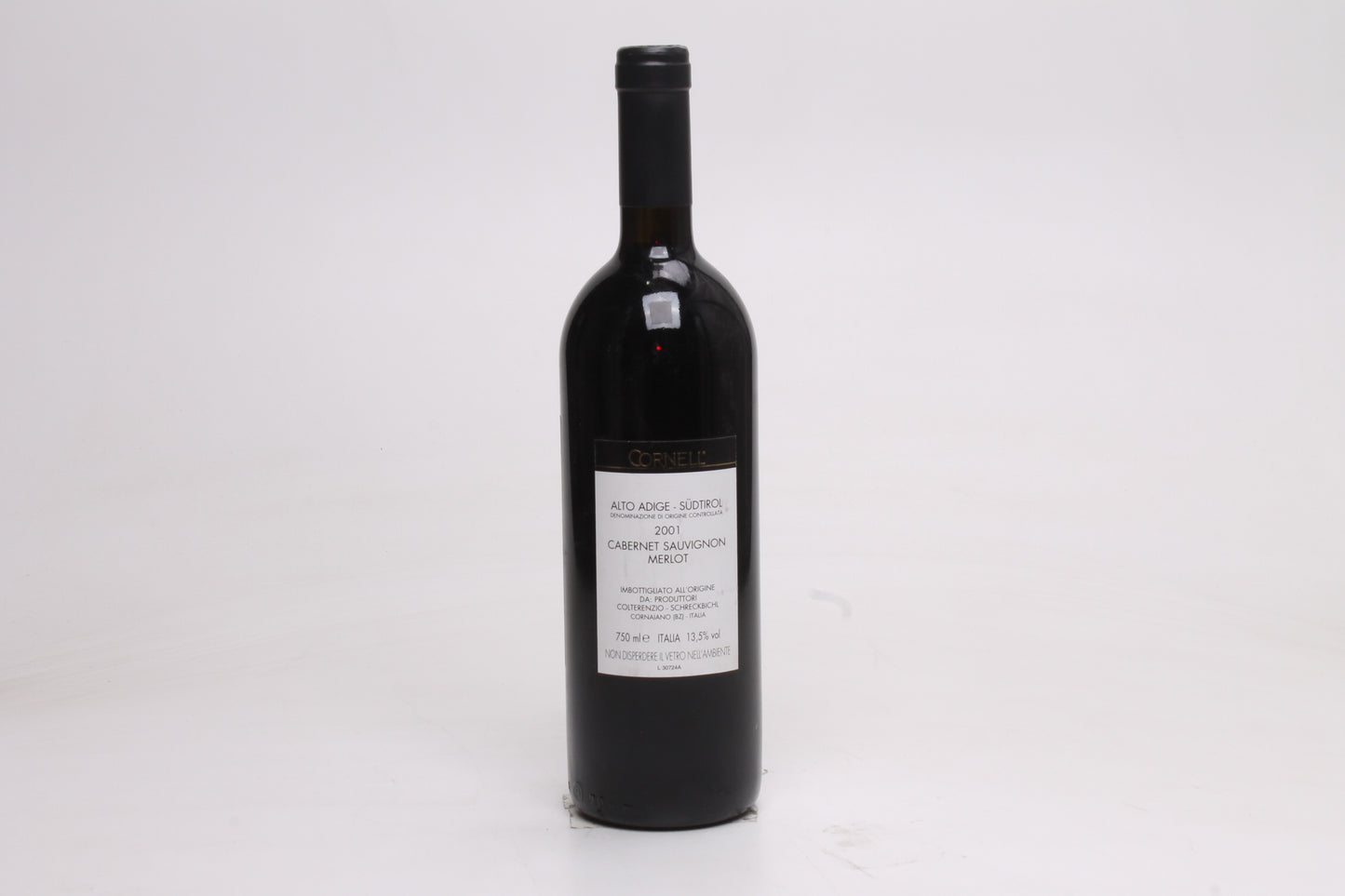 Schreckbichl Colterenzio, Cornelius Merlot Cabernet, Alto Adige 2001 - 75cl