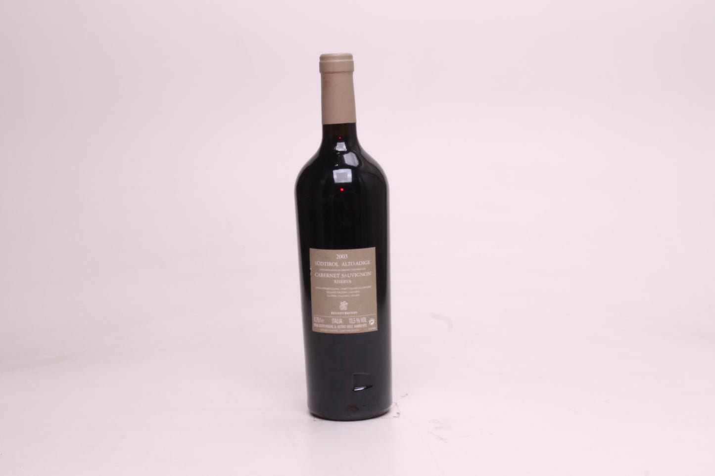 Kellerei Kaltern, 'Pfarrhof' Cabernet Sauvignon Riserva Alto Adige Trentino-Alto Adige 2003 - 75cl