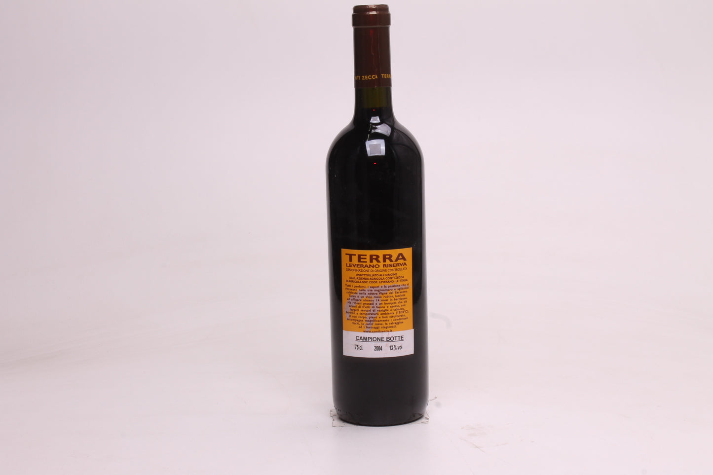 Conti Zecca, Terra Rosso Salento IGT Puglia 2004 - 75cl