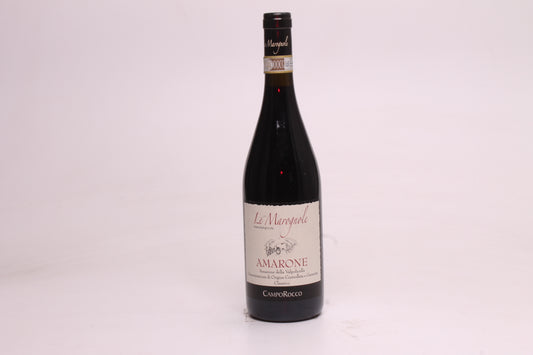 I Corsi Le Marognole, Campo Rocco Amarone della Valpolicella Classico DOCG 2013 - 75cl