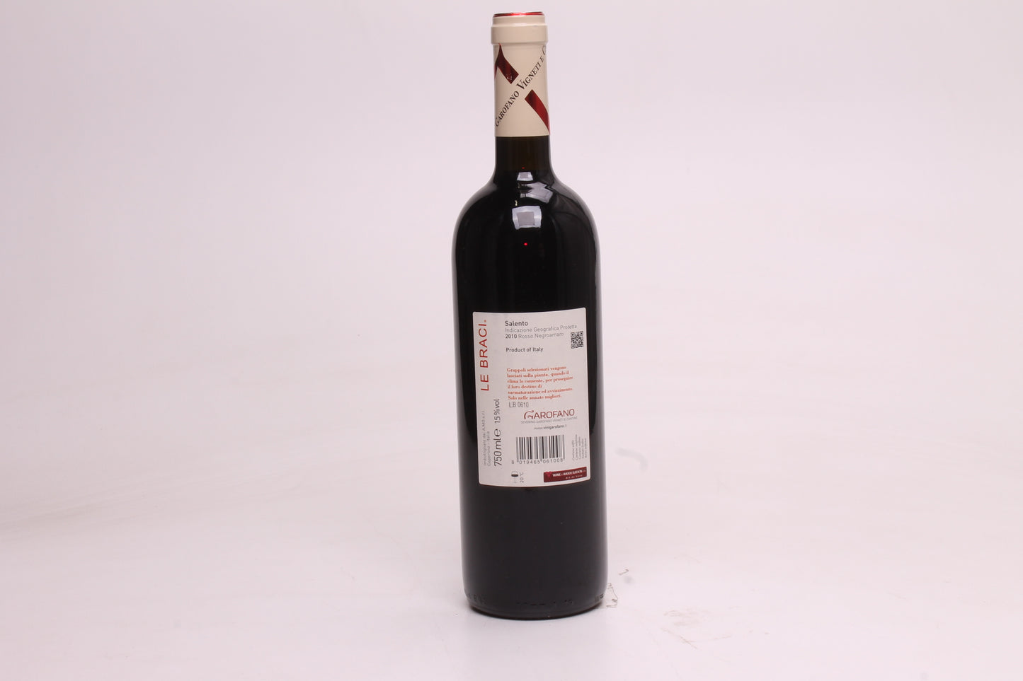 Monaci, 'Le Braci' Negroamaro Salento IGT Puglia 2010 - 75cl