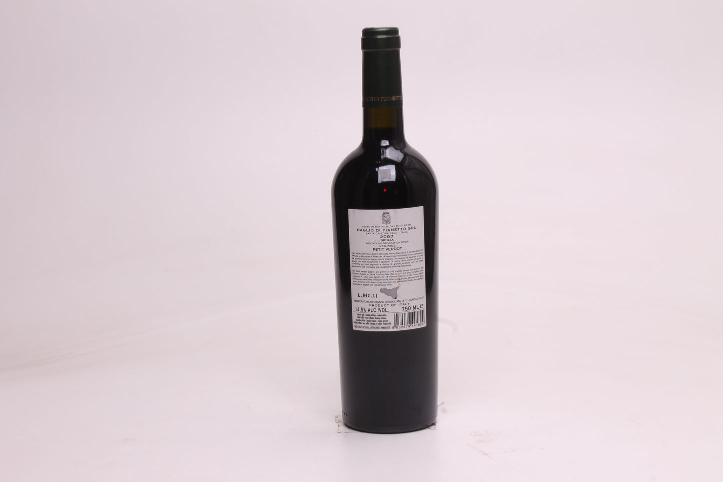 Baglio di Pianetto, 'Carduni' Petit Verdot Sicilia IGT Sicily, Italy 2007 - 75cl