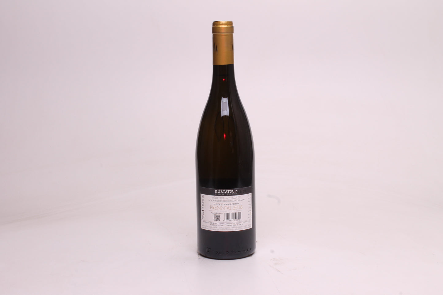 Kurtatsch - Cortaccia 'Brenntal' Gewurztraminer Riserva Trentino-Alto Adige 2018 - 75cl