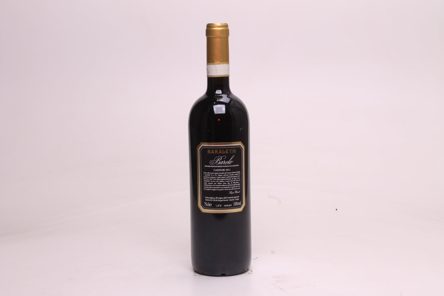 Barale Fratelli, Cannubi Barolo DOCG 2011 - 75cl [torn label]