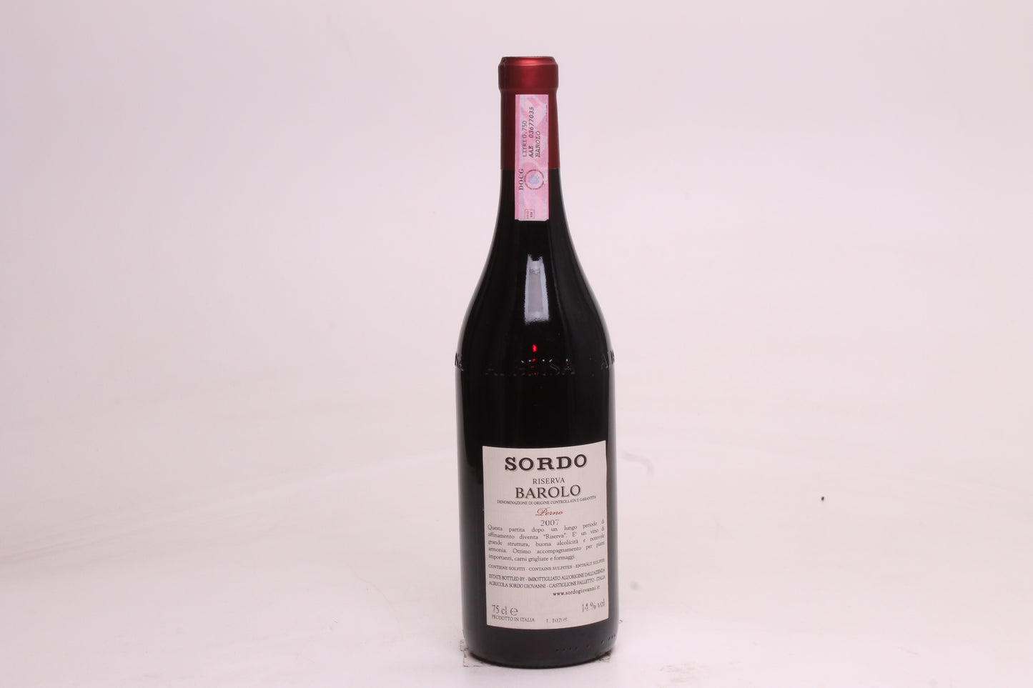 Giovanni Sordo, Barolo, Perno Ceretta 2007 - 75cl