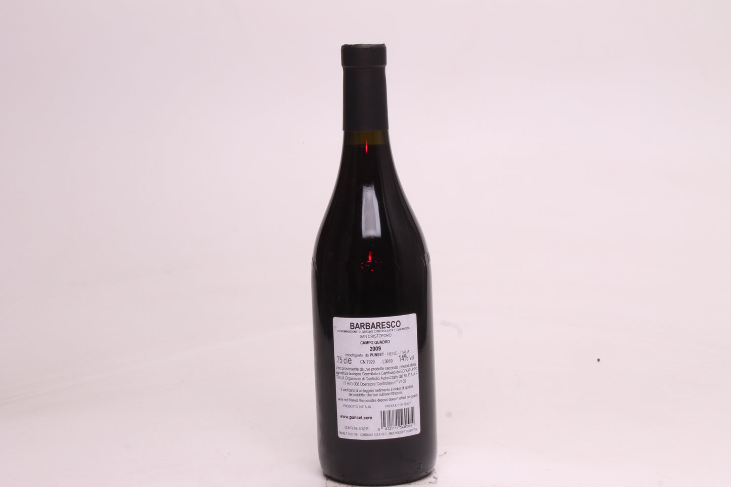 Punset, Barbaresco, Campo Quadro 2009 - 75cl