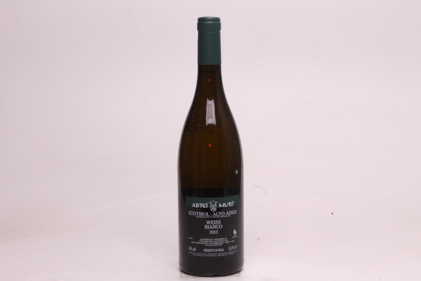 Muri-Gries, Abte Terlaner Weissburgunder Sudtirol Riserva Trentino-Alto Adige 2015 - 75cl