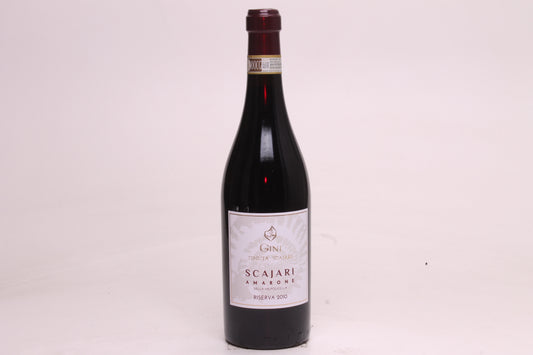 Gini Tenuta Scajari, 'Scajari' Amarone della Valpolicella Riserva DOCG 2010 - 75cl