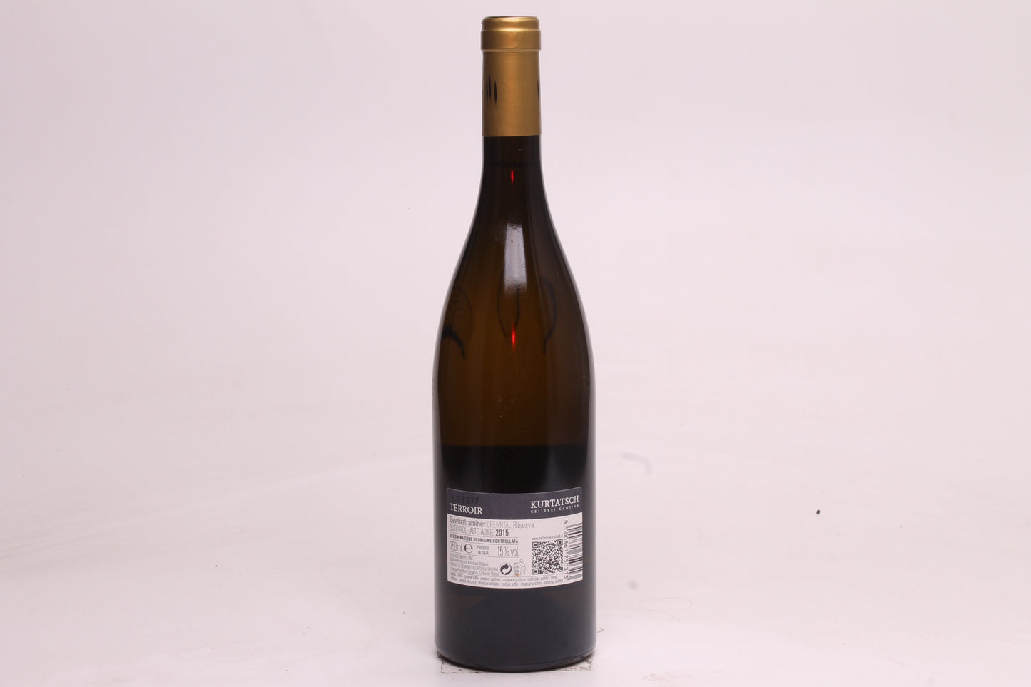 Kurtatsch - Cortaccia 'Brenntal' Gewurztraminer Riserva Trentino-Alto Adige 2015 - 75cl