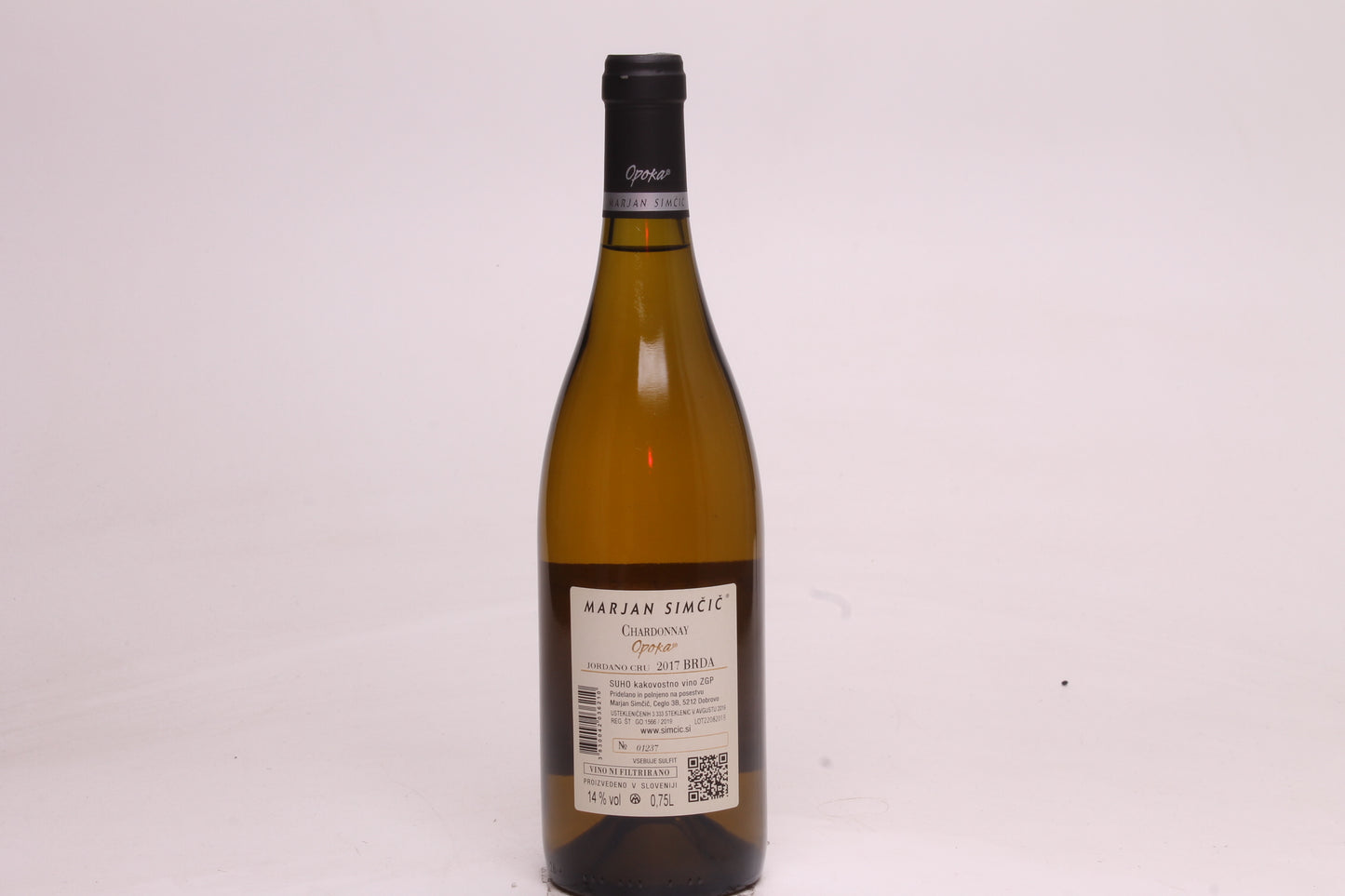 Marjan Simcic, Opoka Chardonnay, Goriska Brda 2017 - 75cl