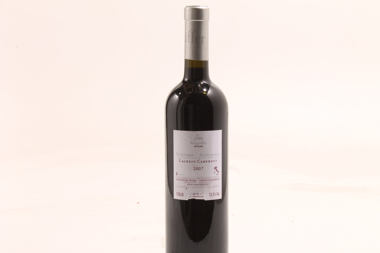 Kellerei Meran Burggrafler, Mervin Lagrein Cabernet - Alto Adige, Trentino-Alto Adige 2007 - 75cl