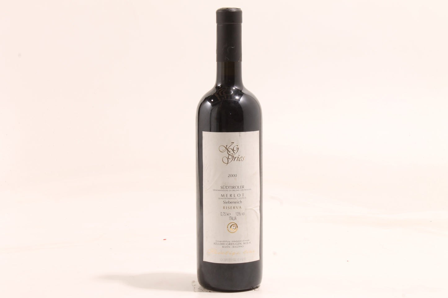 Cantina-Kellerei Bozen, 'Prestige Line' Gries Merlot Riserva Sudtirol 2000 - 75cl