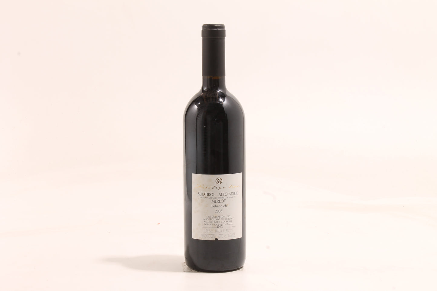 Cantina-Kellerei Bozen, 'Siebeneich' Merlot Riserva Alto Adige Trentino-Alto Adige 2003 - 75cl