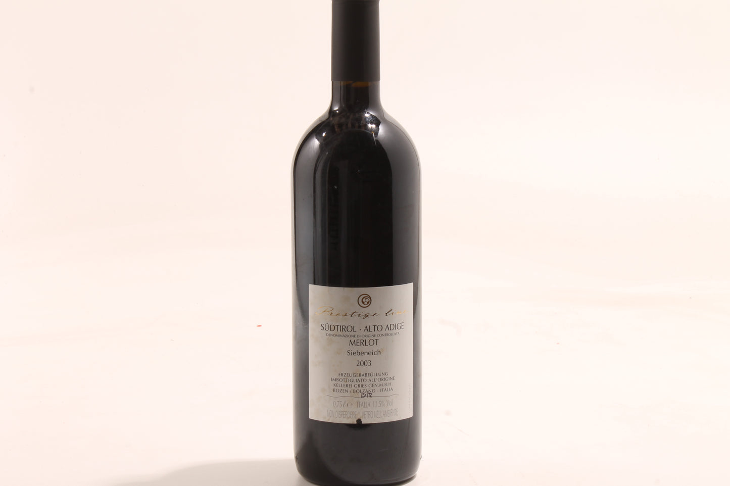 Cantina-Kellerei Bozen, 'Siebeneich' Merlot Riserva Alto Adige Trentino-Alto Adige 2003 - 75cl