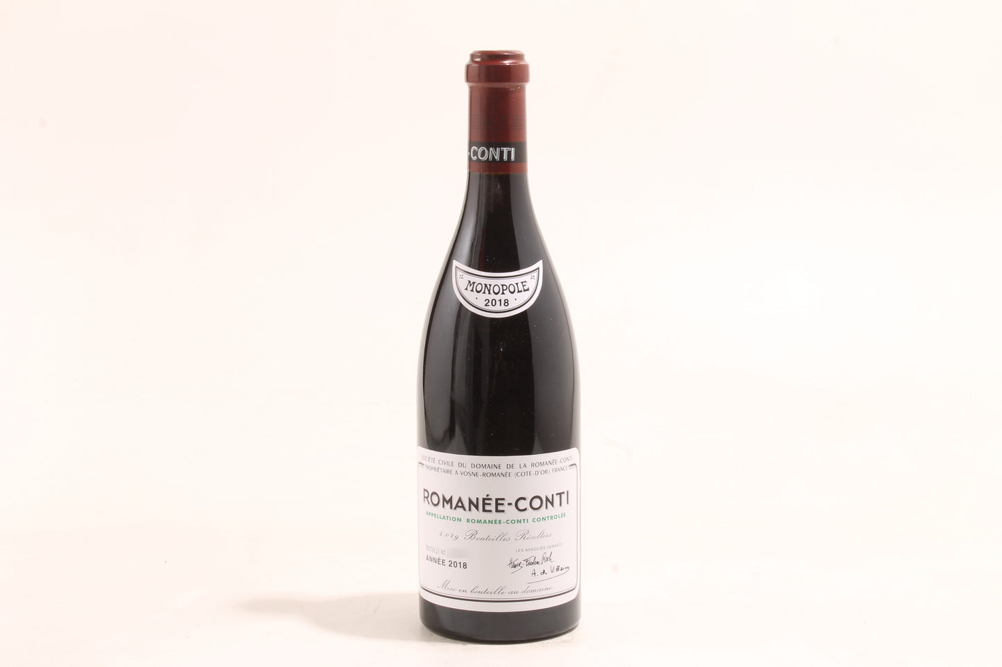 Domaine de la Romanee-Conti, Romanee-Conti Grand Cru 2018 - 1x75cl