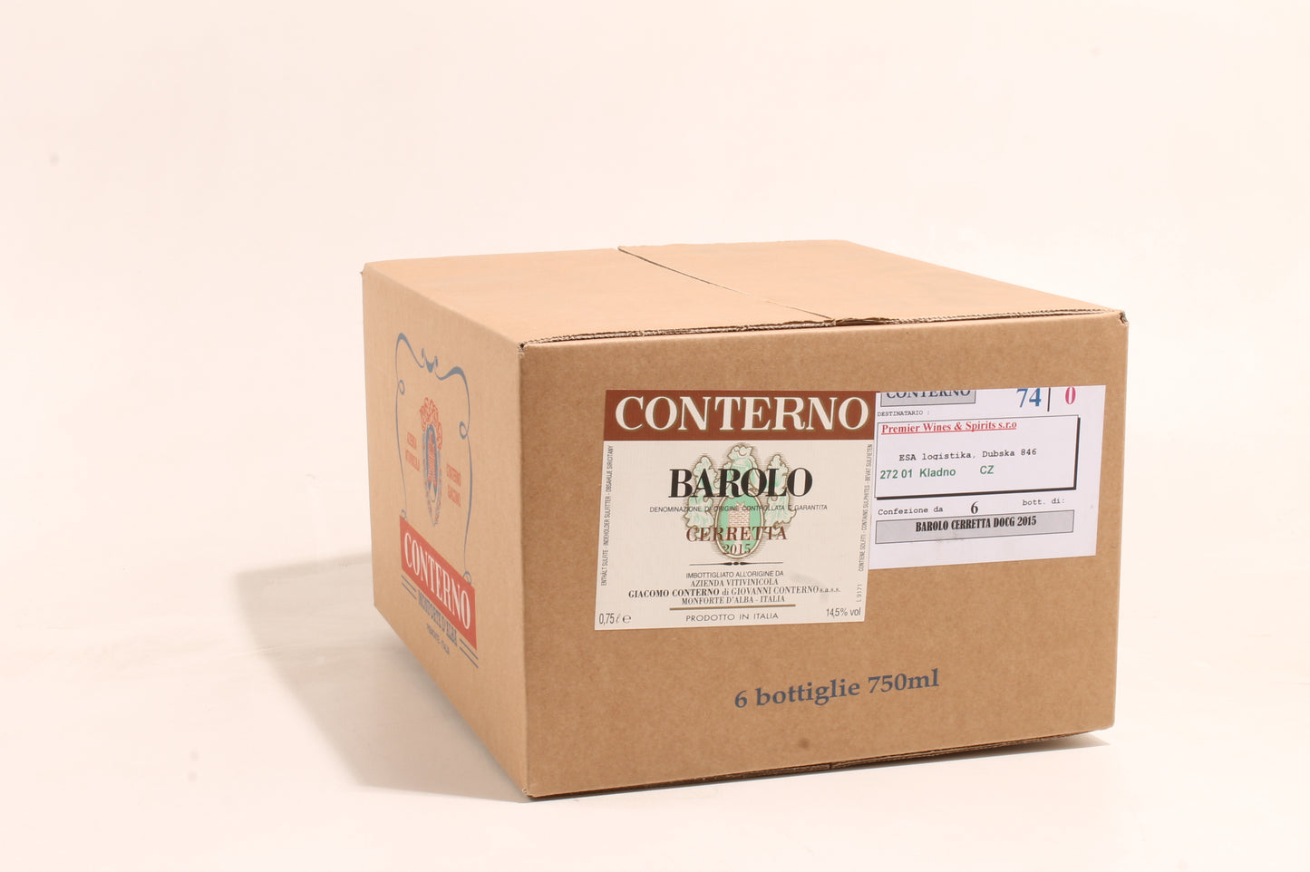 Giacomo Conterno, Barolo, Cerretta 2015 - 6x75cl